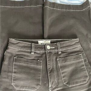 Rolla’s G’Day Mate Sailor Brown Contrast Stretch Jeans